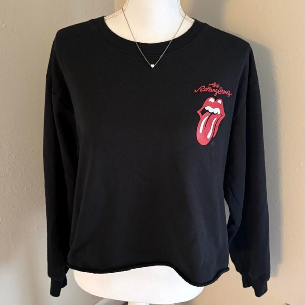 The-rolling-stones Women's Black sweater